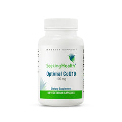 Seeking Health Optimal CoQ10 - Coenzyme Supplement for Heart Health & Energy Support - Antioxidant Capsules to Support Brain Health - 100 mg 60 Capsules