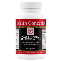 Health Concerns Gastrodia Relieve Wind Formula - Liver Health & Headache Relief Supplement - 90 Capsules