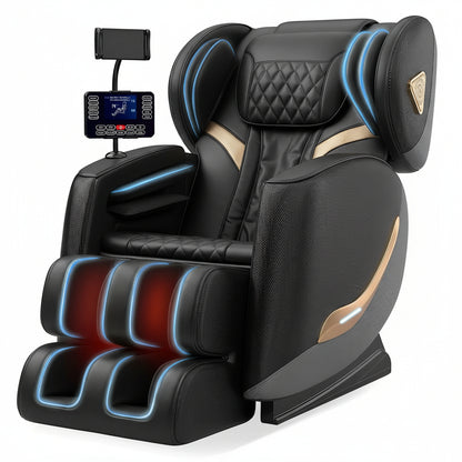 2026 Massage Chair Full Body, Zero Gravity Massage Chair Recliner - Upgraded 10-Point Roller, Heating, Airbags, Foot Roller, Shiatsu Full Body Massage Chairs, Gift for Parent
